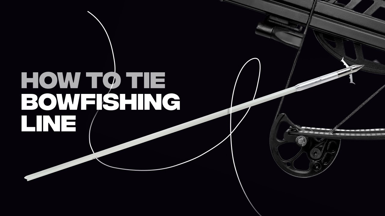 How to tie your Bowfishing Line and Load it into Crossbow